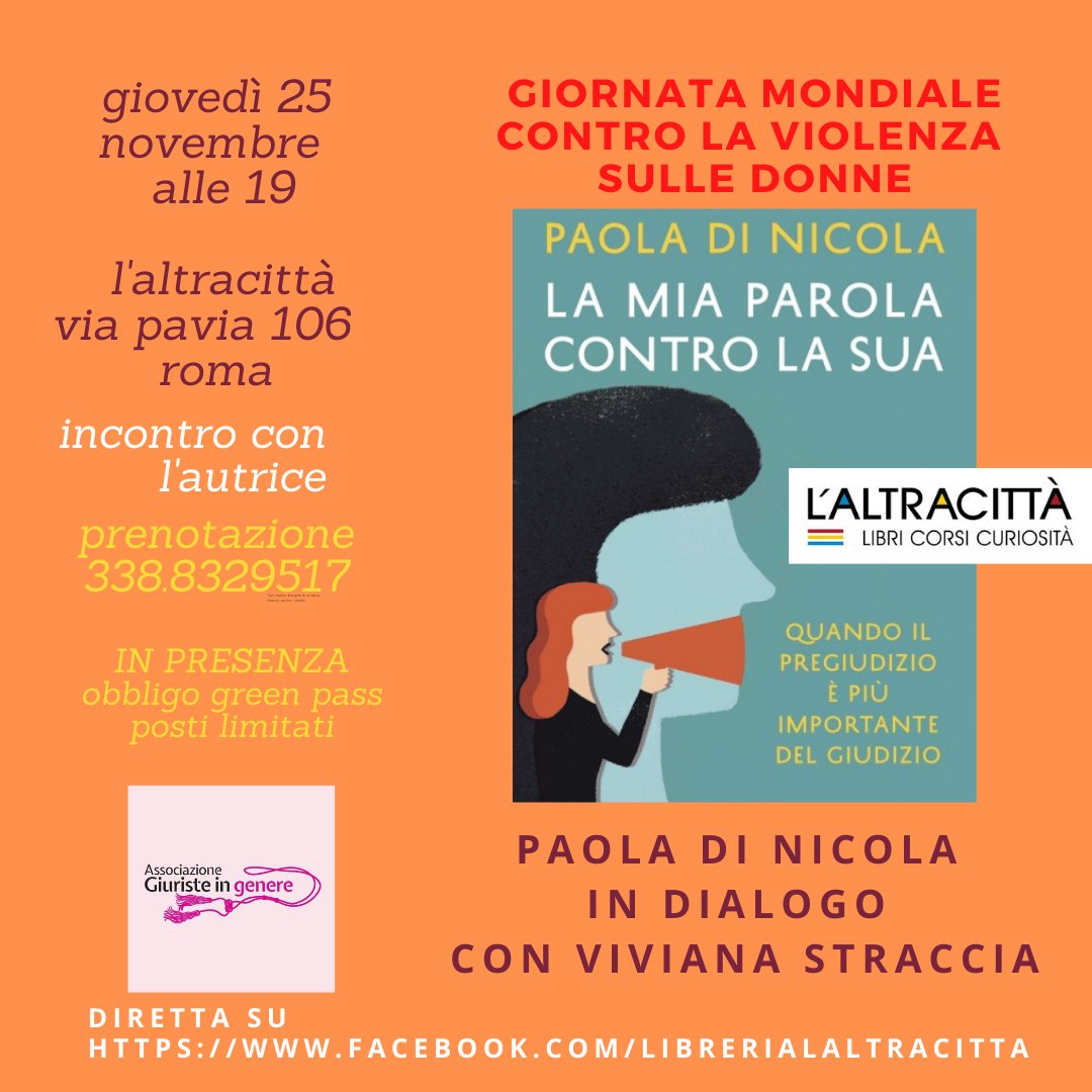 La mia parola contro la sua