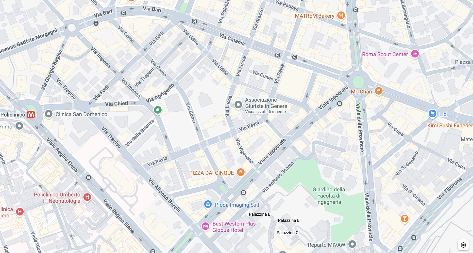 mappa giuriste in genere