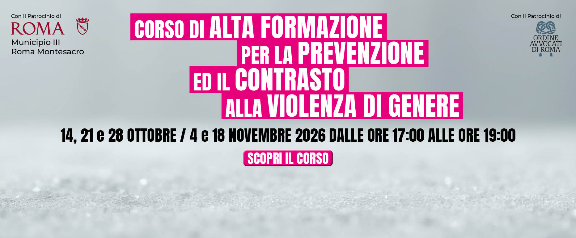 Corso di Alta Formazione